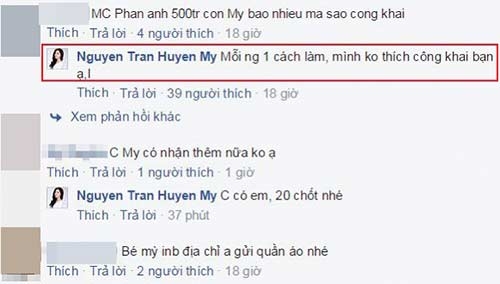 huyen my dap tra ve viec khong cong khai so tien ung ho nhu phan anh - 3