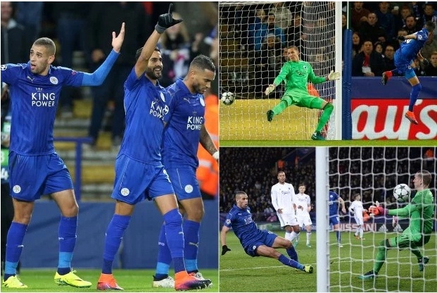 leicester city thiet lap ky luc moi tai champions league hinh anh 1