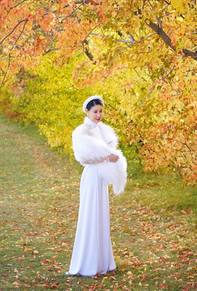 Ha Kieu Anh nen na trong bo anh mung ngay 20/10 hinh anh 2