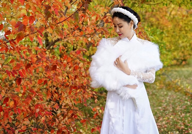 Ha Kieu Anh nen na trong bo anh mung ngay 20/10 hinh anh 5