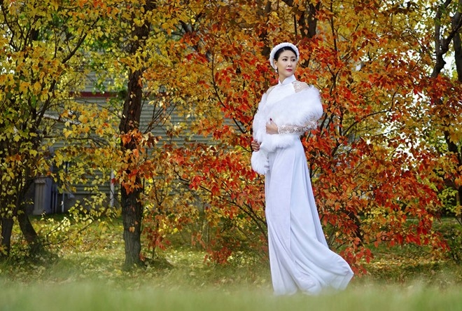 Ha Kieu Anh nen na trong bo anh mung ngay 20/10 hinh anh 6