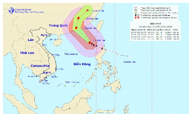 sieu bao haima se do bo vao quang dong, trung quoc hinh anh 1