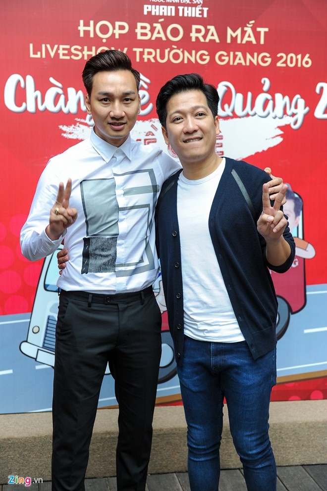 Tran Thanh den chuc mung Truong Giang to chuc live show hinh anh 7