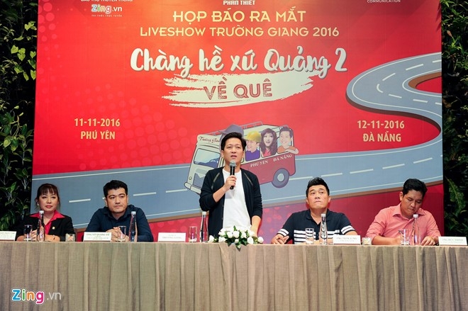 Tran Thanh den chuc mung Truong Giang to chuc live show hinh anh 12