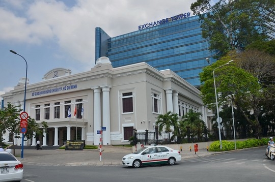  Sở Giao dịch chứng khoán TP HCM được xây dựng hiện đại, có thể đáp ứng nhu cầu làm việc cho 800 nhân sự Ảnh: TẤN THẠNH 