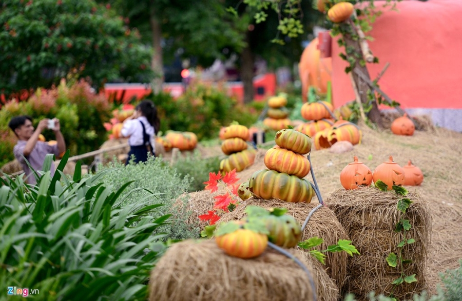 Vuon bi ngo dam chat Halloween o Sai Gon hinh anh 2