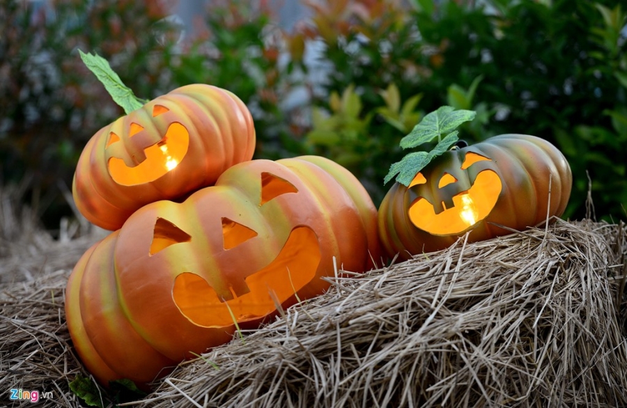 Vuon bi ngo dam chat Halloween o Sai Gon hinh anh 3