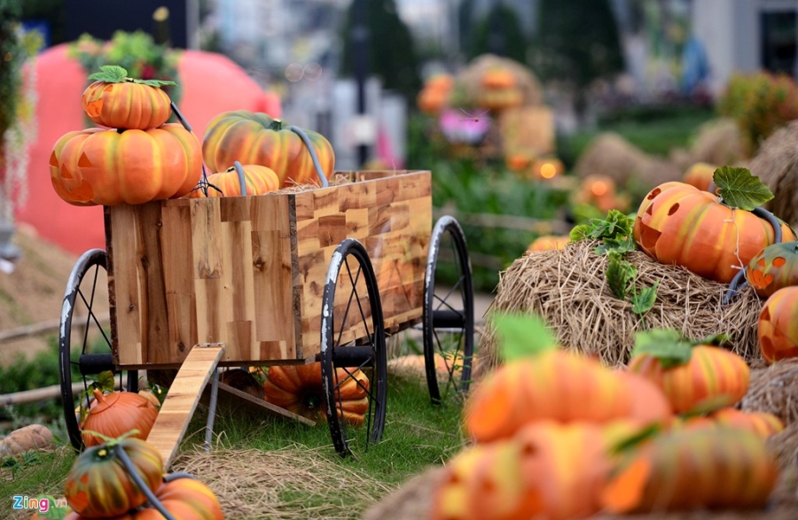 Vuon bi ngo dam chat Halloween o Sai Gon hinh anh 7