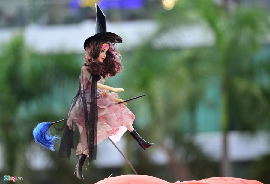 Vuon bi ngo dam chat Halloween o Sai Gon hinh anh 13