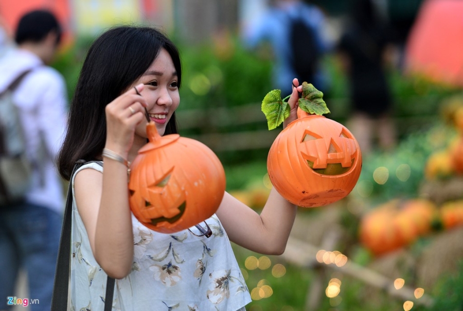 Vuon bi ngo dam chat Halloween o Sai Gon hinh anh 15