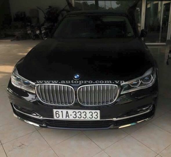  BMW 750Li 2016 của một đại gia Bình Dương gây xôn xao với biển ngũ quý 3 đẹp mắt. 