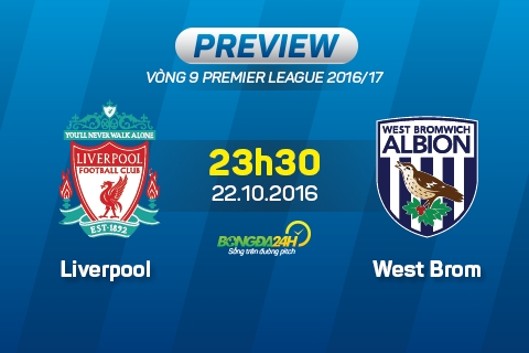 Liverpool vs West Brom (23h30 ngay 2210) Tuong de ma khong de hinh anh