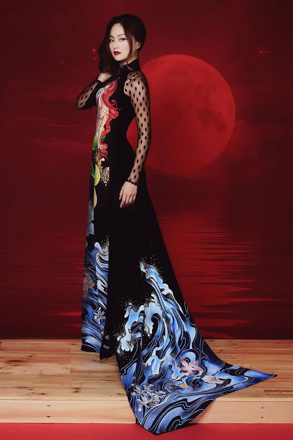 lễ hội Halloween, diễn viên Lan Phương, Lan Phương xinh đẹp chào đón Halloween