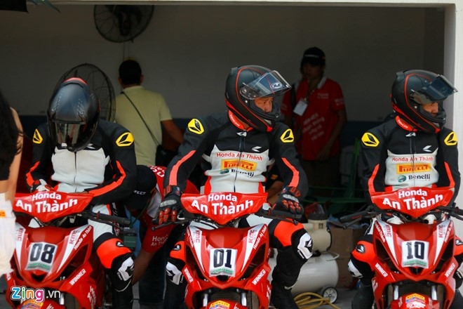 Winner 150, Exciter va Raider tranh tai tai Long An hinh anh 2