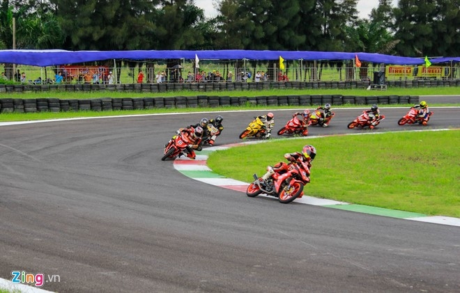 Winner 150, Exciter va Raider tranh tai tai Long An hinh anh 5