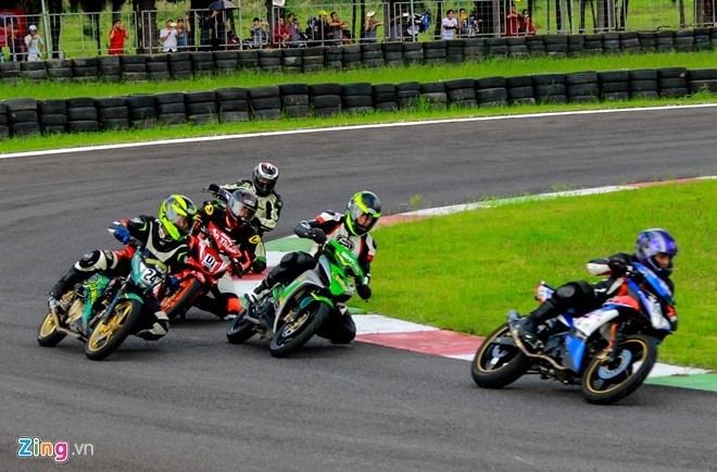 Winner 150, Exciter va Raider tranh tai tai Long An hinh anh 7