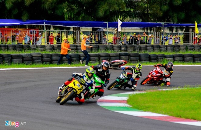 Winner 150, Exciter va Raider tranh tai tai Long An hinh anh 9