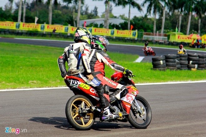 Winner 150, Exciter va Raider tranh tai tai Long An hinh anh 10
