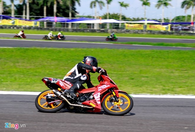 Winner 150, Exciter va Raider tranh tai tai Long An hinh anh 11