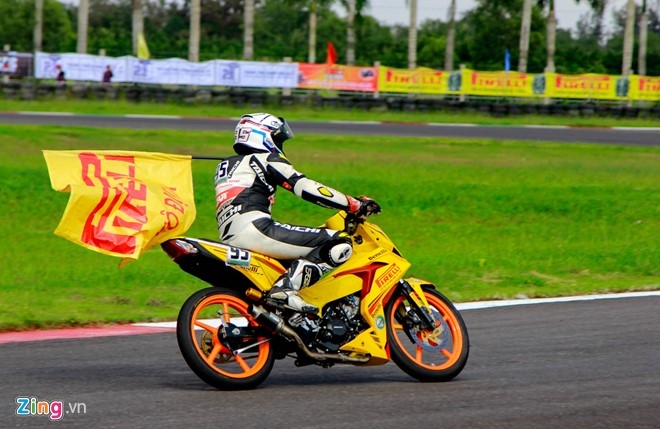 Winner 150, Exciter va Raider tranh tai tai Long An hinh anh 12