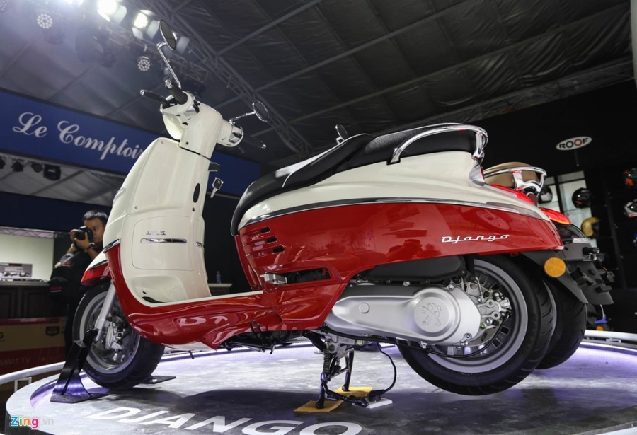 Chi tiet Peugeot Django - doi thu moi cua Vespa tai VN hinh anh 19