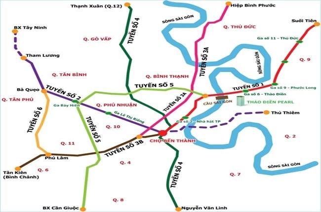 Keo dai tuyen metro so 1 den hai tinh Binh Duong, Dong Nai hinh anh 1
