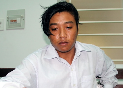 Châu Minh Nhân đã hóa trang, tắt nguồn camera để leo lầu cướp tổ yến trong nhà nạn nhân.