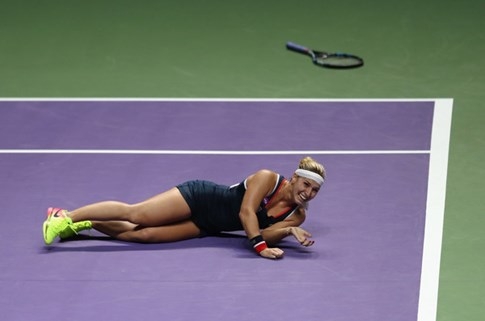 WTA Finals 2016: Kerber gặp lại Cibulkova trong trận chung kết - ảnh 2