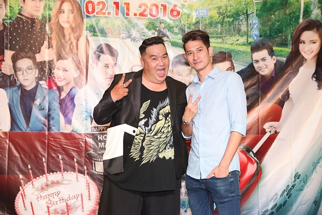 Huy Khanh, Vy Oanh den chuc mung sinh nhat Hoang Map hinh anh 2