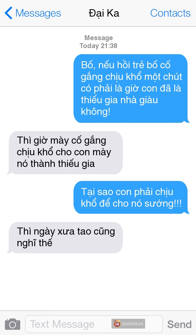 Những ông bố, bà mẹ và chùm tin nhắn lầy lội, phũ phàng nhất - Ảnh 3.