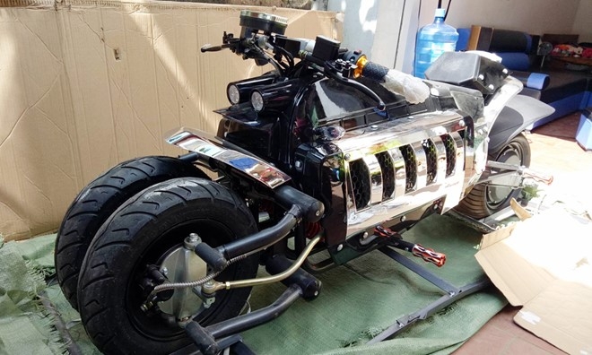 Xe la co kieu dang Dodge Tomahawk dau tien o Viet Nam hinh anh 2