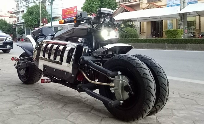 Xe la co kieu dang Dodge Tomahawk dau tien o Viet Nam hinh anh 3