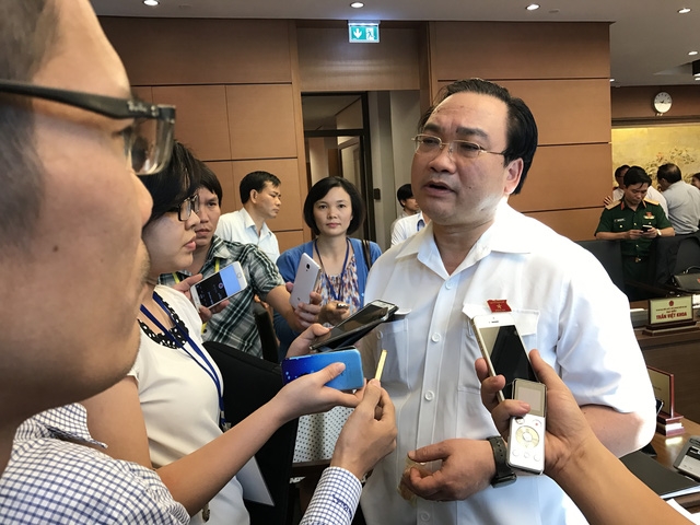 Bí thư Thành ủy Hà Nội Hoàng Trung Hải.