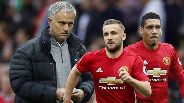 Mourinho, Smalling, Shaw, MU, Ngoại hạng Anh, Premier League