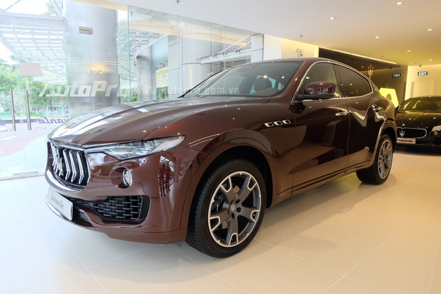 Cận cảnh hàng độc Maserati Levante thỏi sô cô la giá 5 tỷ Đồng tại Việt Nam - Ảnh 4.