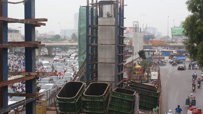 đường sắt trên cao, dự án ngàn tý, dự án chậm tiến độ, nhà thầu ngoại
