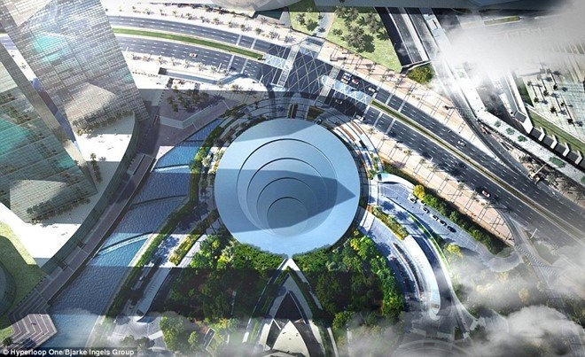 hệ thống “tàu” cao tốc, công nghệ Hyperloop, Dubai, Ả rập, đường sắt, giao thông