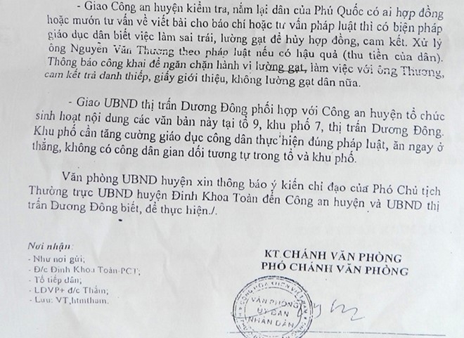 Chu tich Phu Quoc xin loi anh xe om chong tieu cuc hinh anh 3