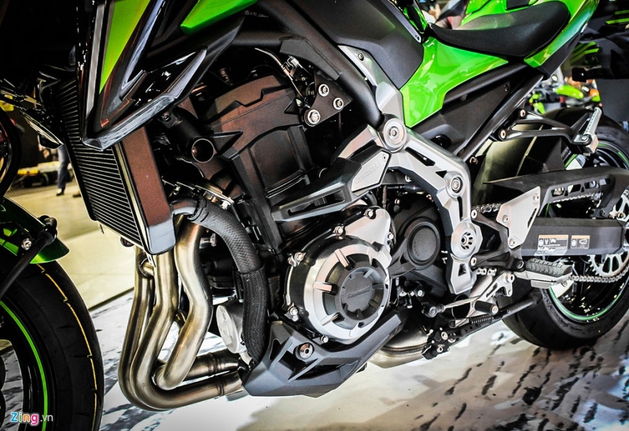 Kawasaki Z900 trinh lang, thay the Z800 hinh anh 6