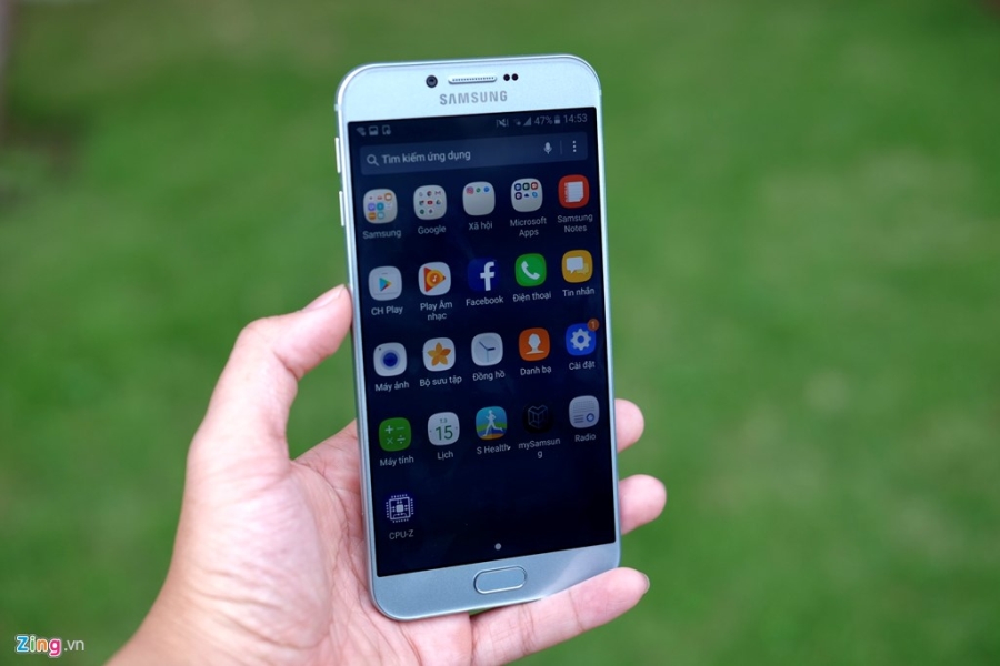 Galaxy A8 2016 xanh ngoc xach tay ve VN, gia 9 trieu dong hinh anh 11