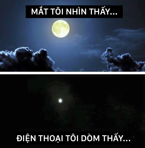 Lý giải vì sao có những tấm ảnh lại chụp được trăng to khủng đến thế - Ảnh 3.