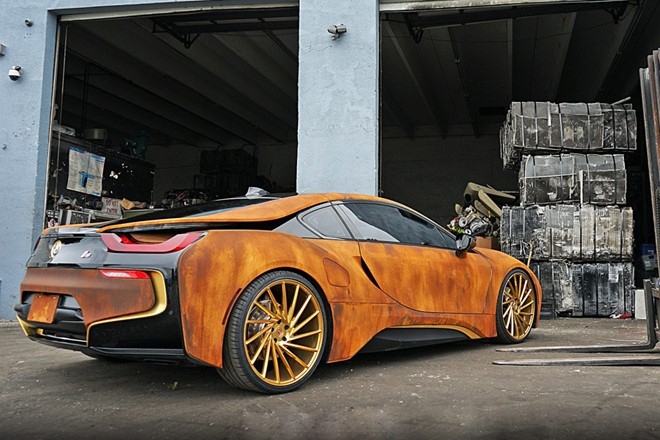 BMW i8 do dan ao ri set cua ca si Austin Mahone hinh anh 8