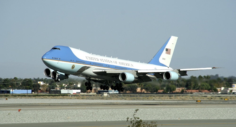 my gap rut thay the chuyen co air force one hinh anh 1