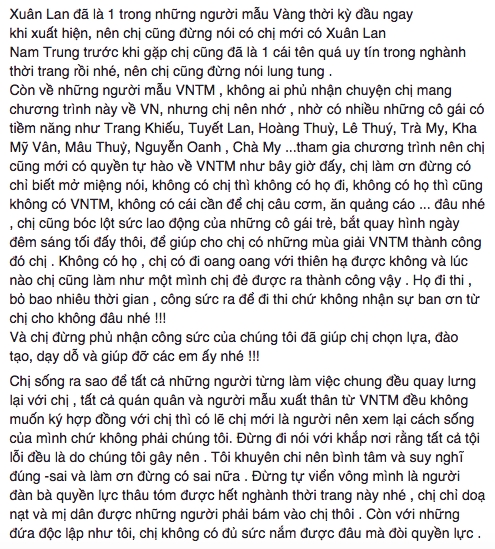 NTK Đỗ Mạnh Cường đăng đàn bênh vực, giới mẫu Việt ủng hộ nhiệt tình! - Ảnh 2.