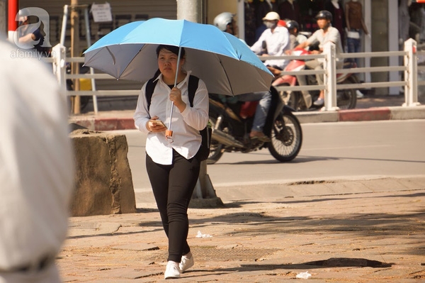 Nhìn những hình ảnh nắng nóng oi ả này, có ai tin là mùa đông Hà Nội?