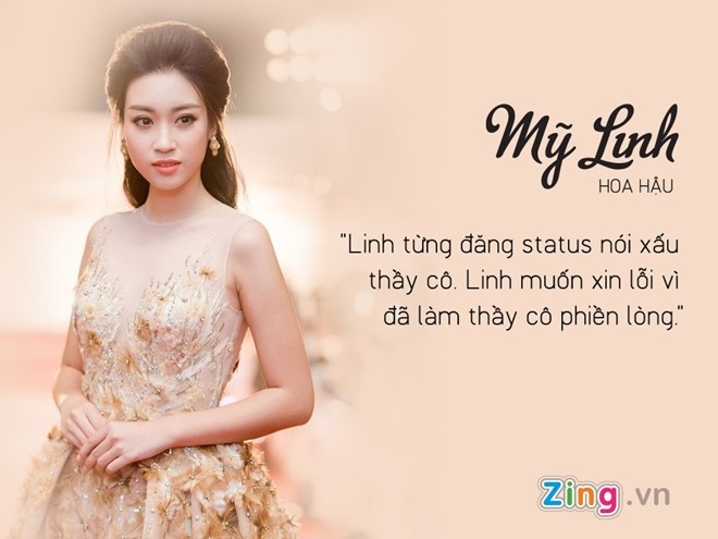 Hoa hau Do My Linh hoi han vi noi xau thay co tren Facebook hinh anh 2