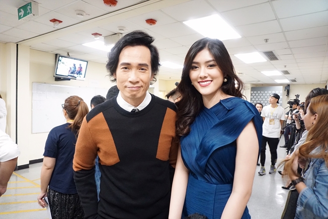 Nguoi dep 9x Huynh Tien xinh dep ben dan sao noi tieng TVB hinh anh 1