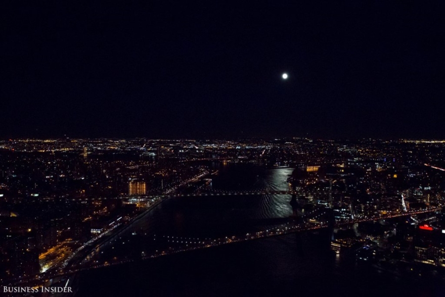 Bo anh New York dem sieu trang tu truc thang khong cua hinh anh 12