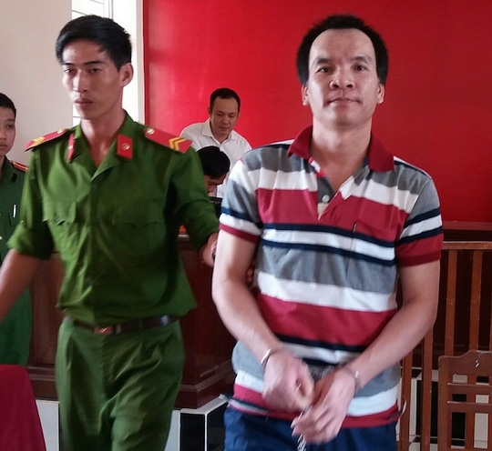  Bị cáo Trương Văn Út tại toà. Ảnh: L.Khánh 