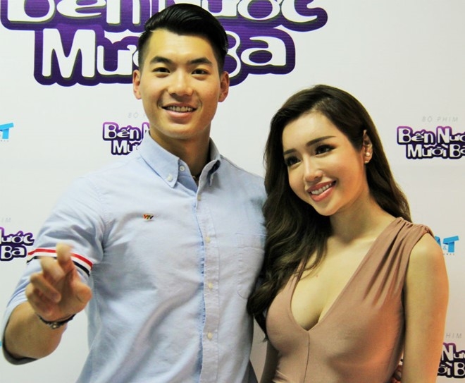 Elly Tran lam con dau 'ho' cua Thai Hoa trong phim hinh anh 2